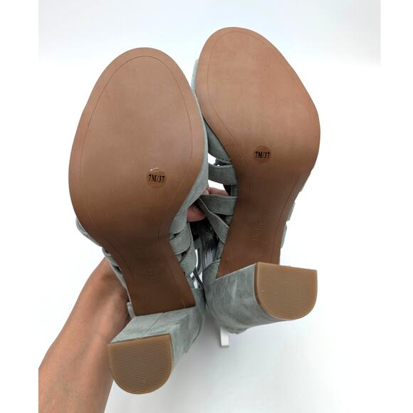 BCBGeneration Rameena Cage Wrapped Stiletto Heel Sandal Women's Size US7M EU37 - Picture 8 of 10